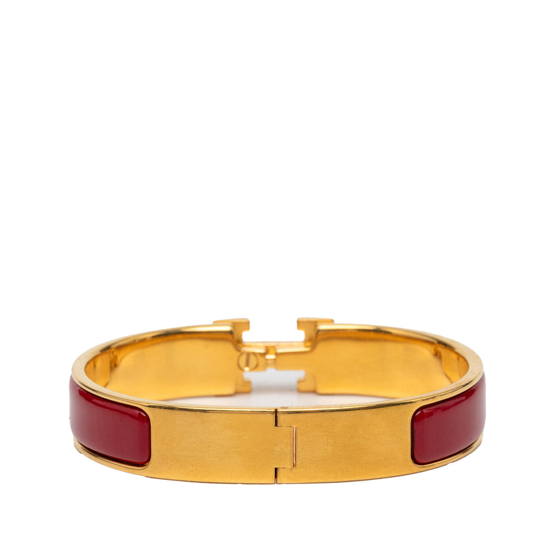 Narrow Enamel Clic H Bracelet PM - Image 3