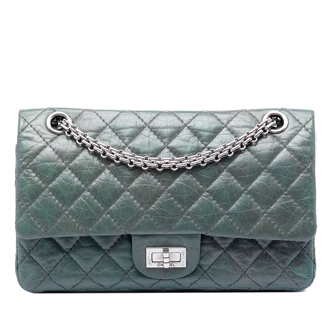 Quilted Aged Calfskin Reissue 2.55 Double Flap 225 - Image 1