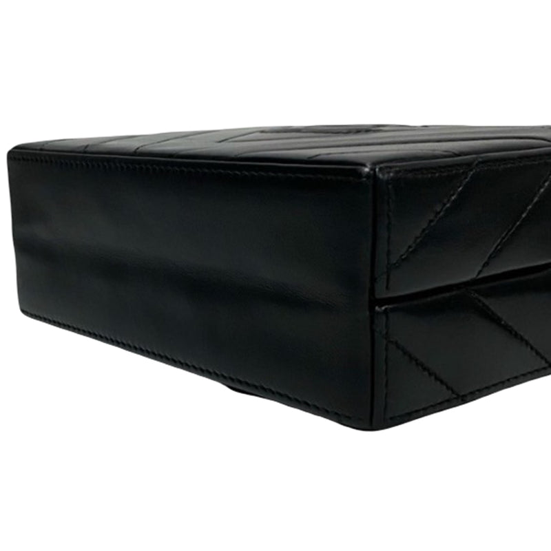 CC Chevron Lambskin Box Crossbody - Image 15