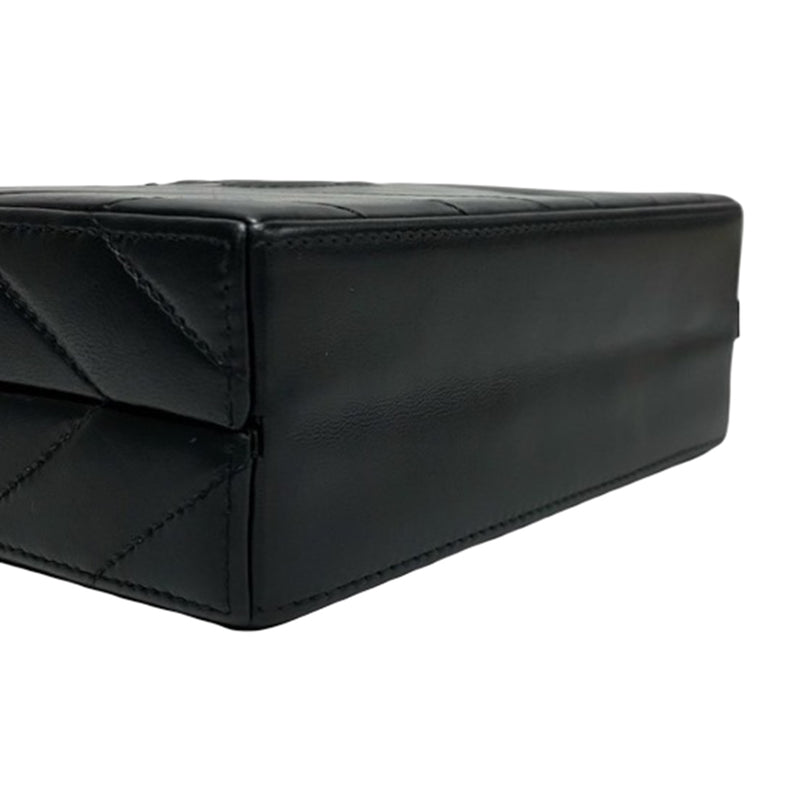 CC Chevron Lambskin Box Crossbody - Image 16