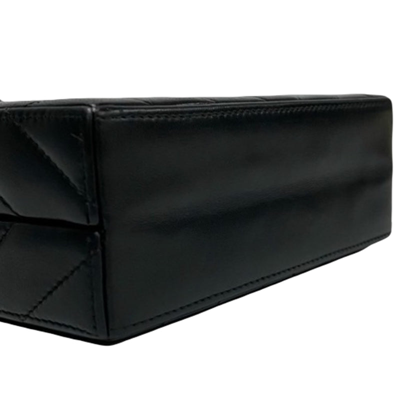CC Chevron Lambskin Box Crossbody - Image 18