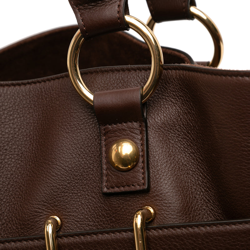 Medium Leather Anita Tote - Image 6