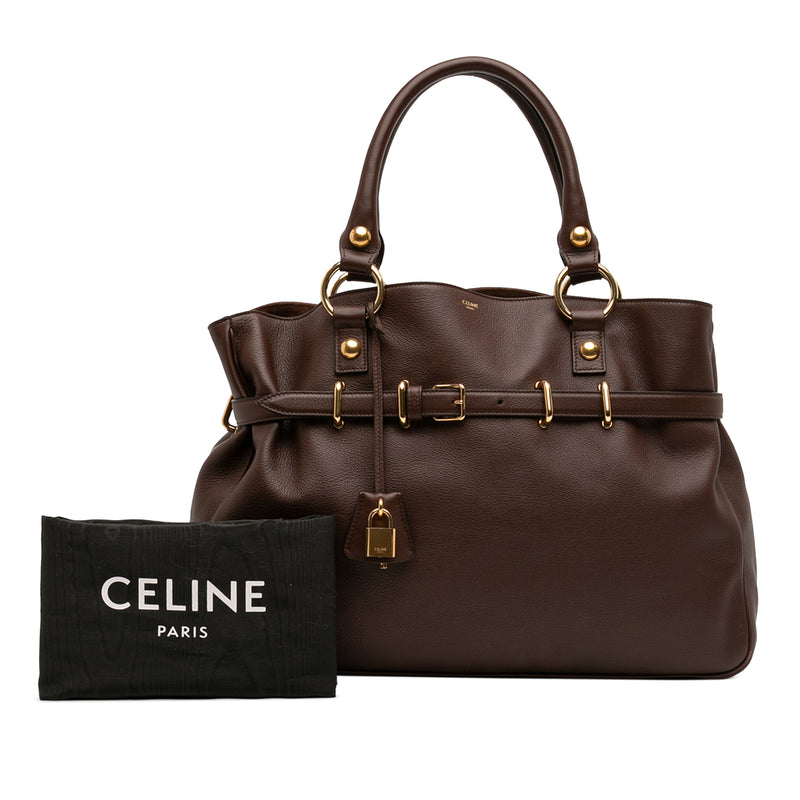 Medium Leather Anita Tote - Image 9