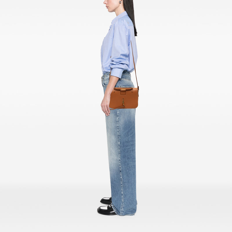 Medium Lambskin Charlotte Messenger Bag - Image 8