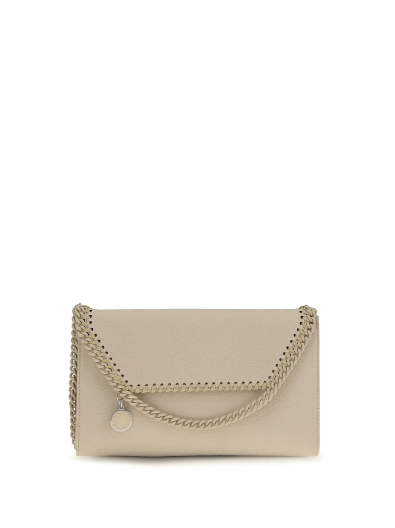 Stella Mccartney Eco Shaggy Shoulder Bag — Beige Polyester
