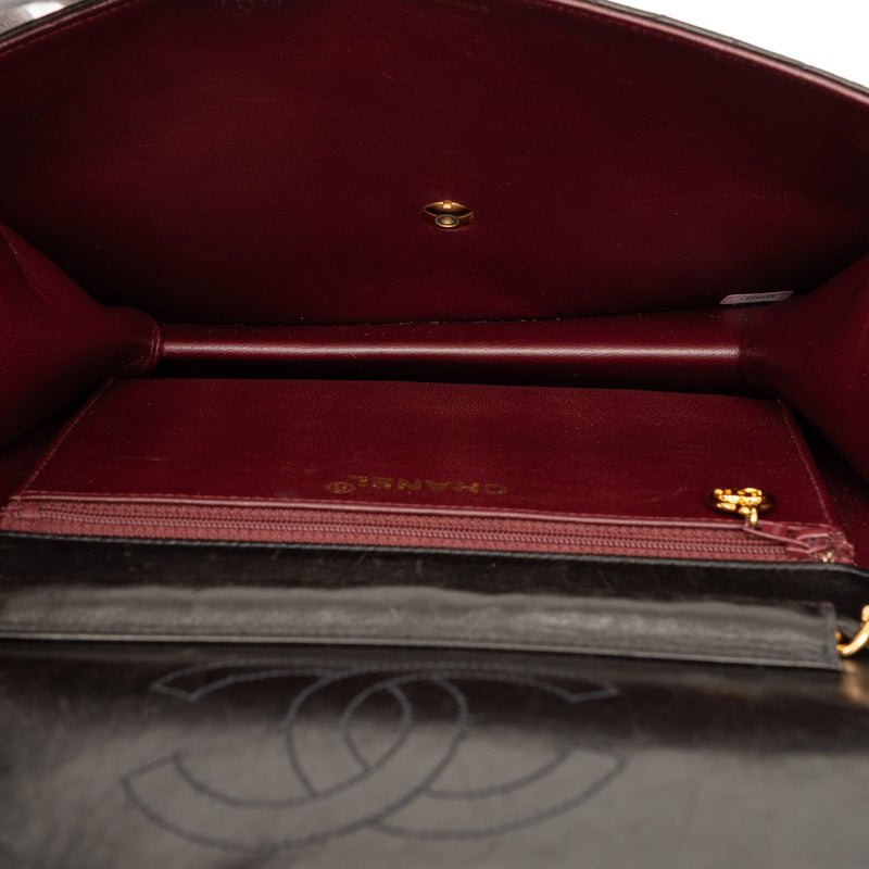 CC Quilted Lambskin Single Flap - Image 4