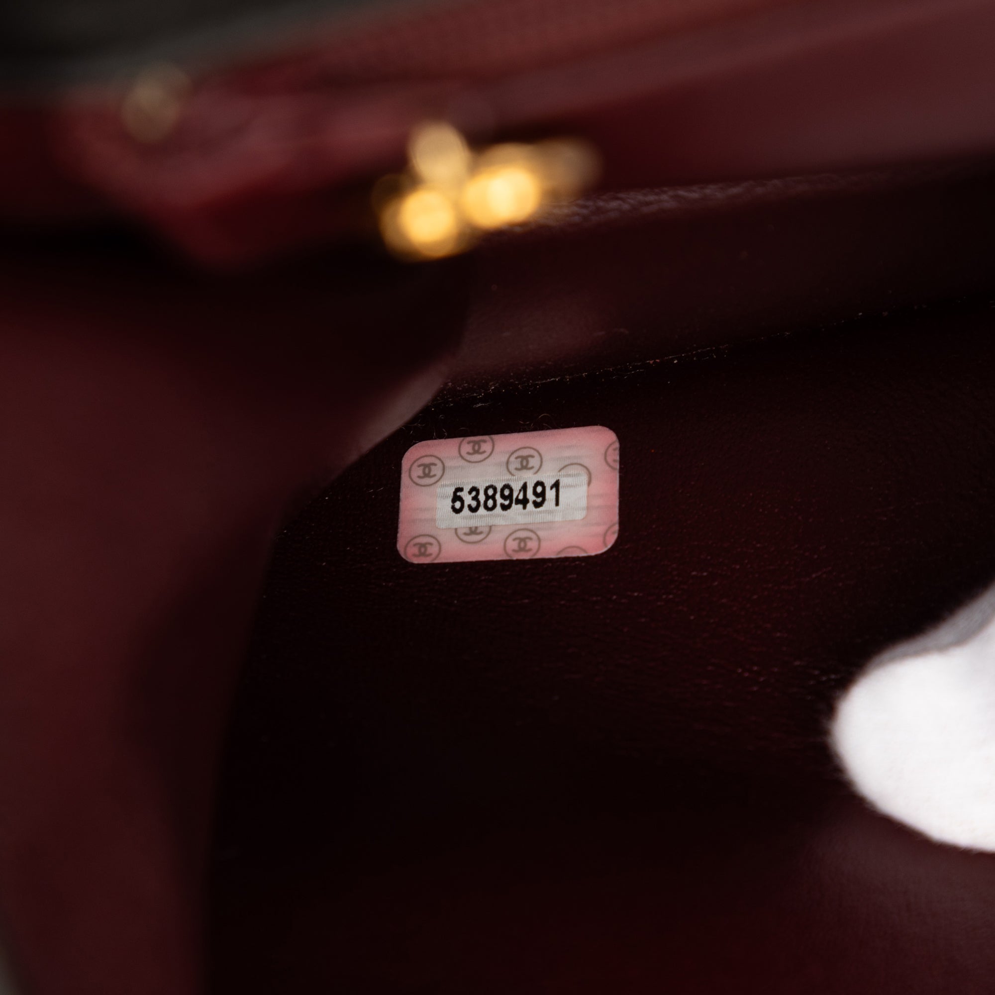 CC Quilted Lambskin Single Flap - Image 6