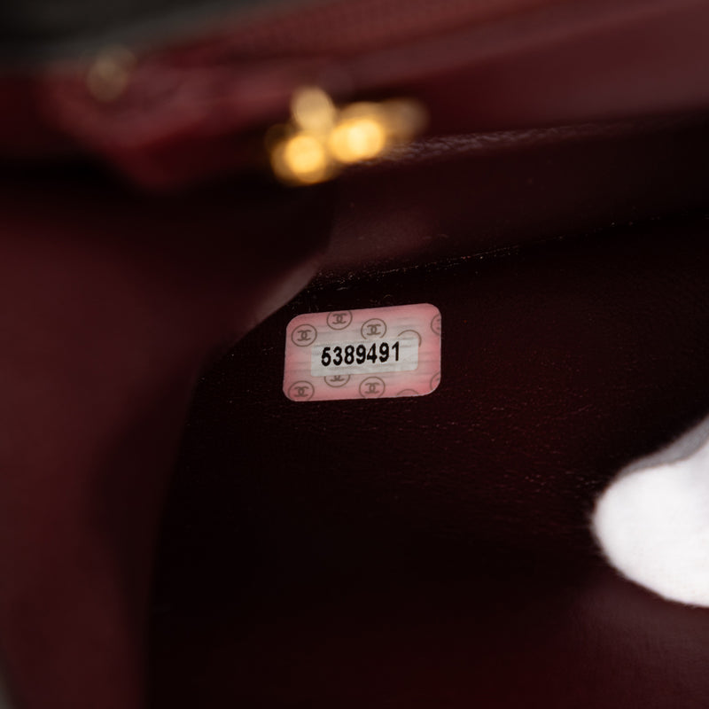 CC Quilted Lambskin Single Flap - Image 6