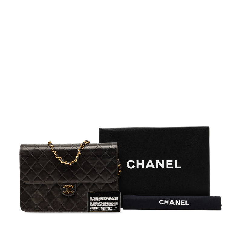 CC Quilted Lambskin Single Flap - Image 8