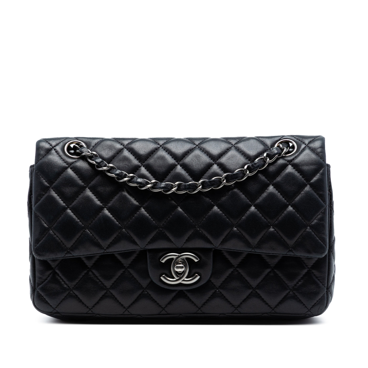 Medium Classic Lambskin Double Flap - Image 1