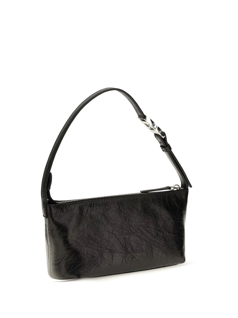 Fendi Vanity Shoulder Bag — Black Calf Leather