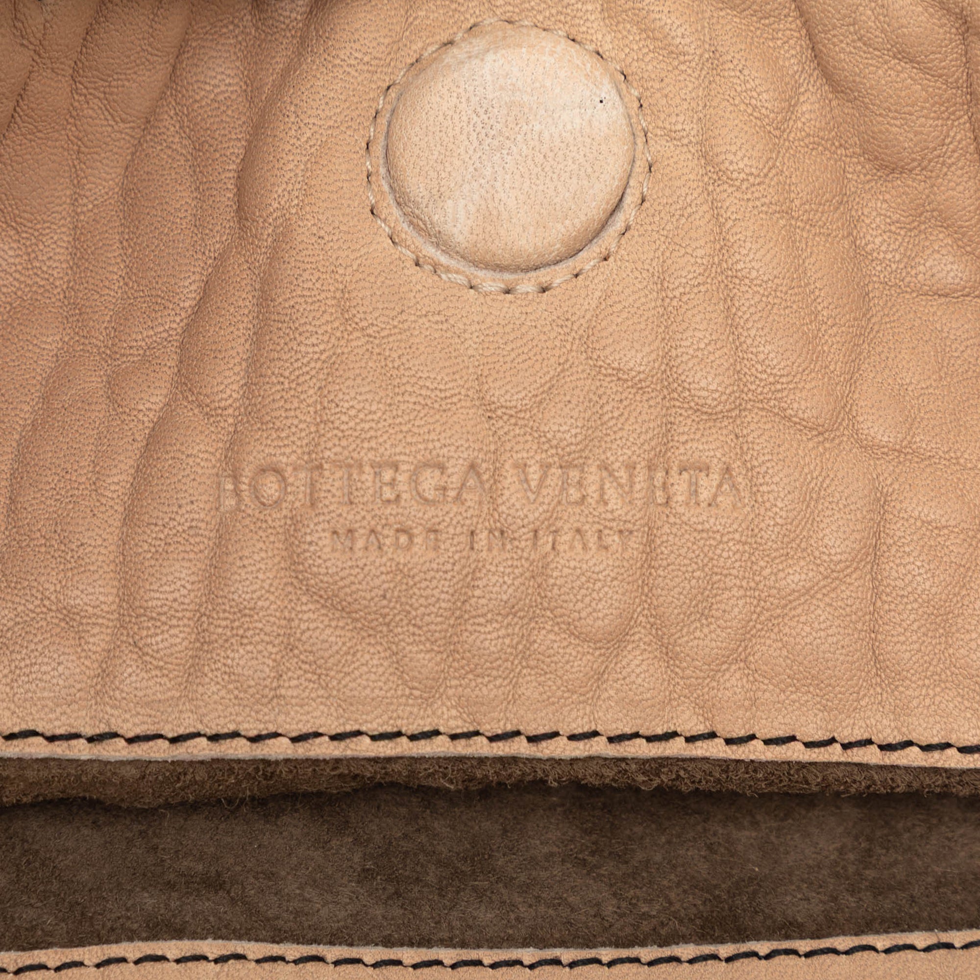 Textured Leather Whipstitch Duo Shoulder Bag - Image 5