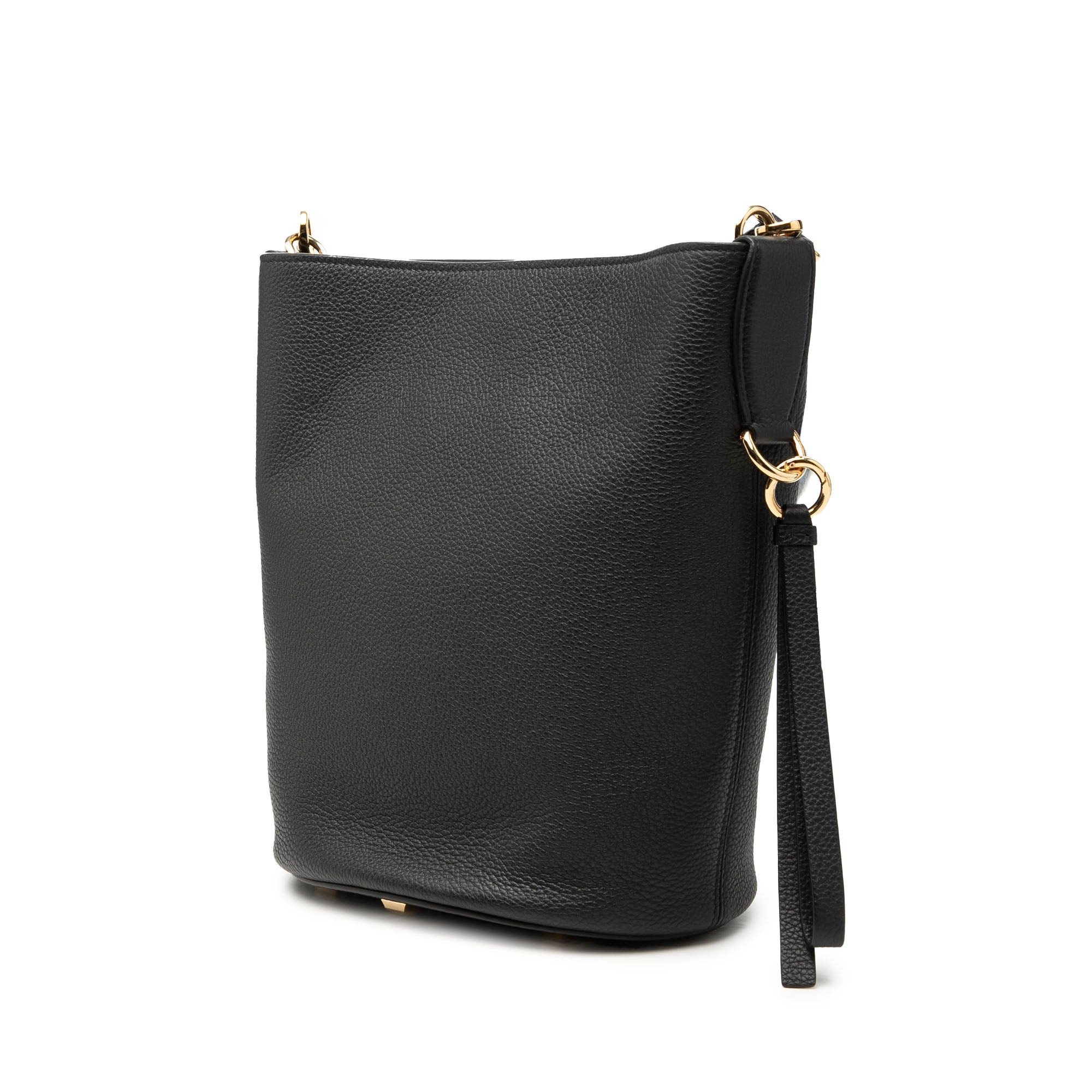 Grained Calfskin Studio Bucket Bag - Image 2