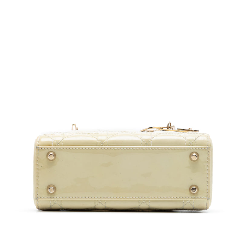 Mini Patent Cannage Lady Dior - Image 3