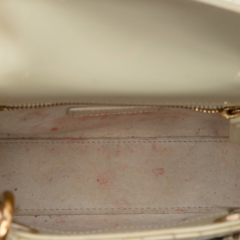 Mini Patent Cannage Lady Dior - Image 4