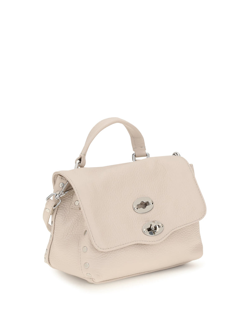 Zanellato Top Handle Bag — White Calf Leather
