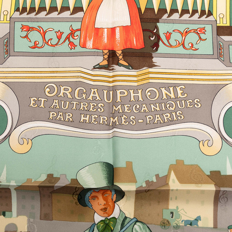 Orgauphone et Autres Mecaniques Silk Scarf 90 - Image 3