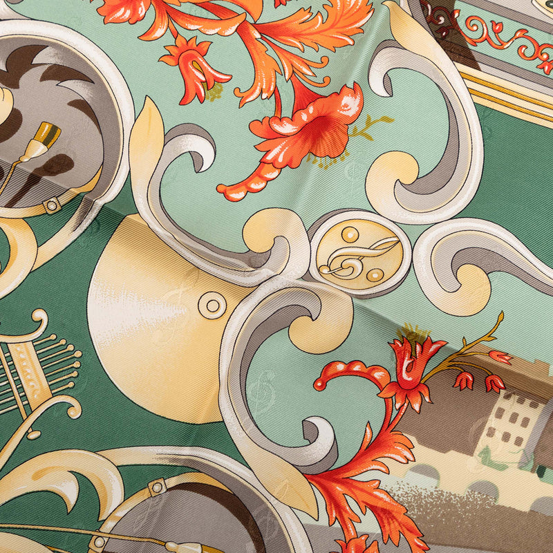 Orgauphone et Autres Mecaniques Silk Scarf 90 - Image 5