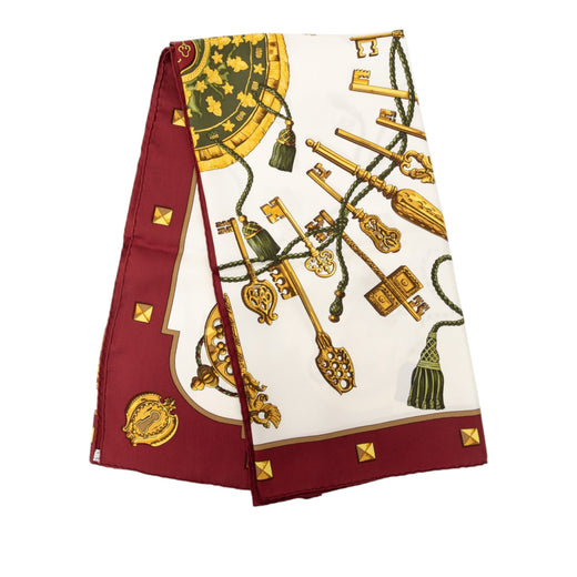 Les Cles Silk Scarf 90 - Image 1