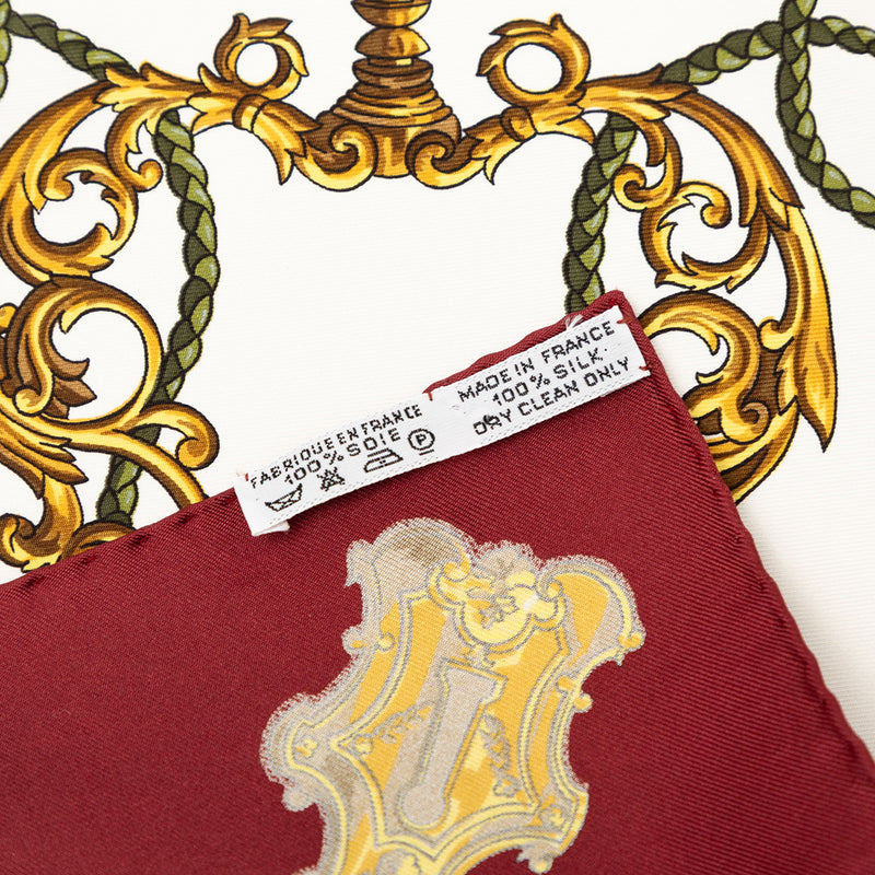 Les Cles Silk Scarf 90 - Image 2
