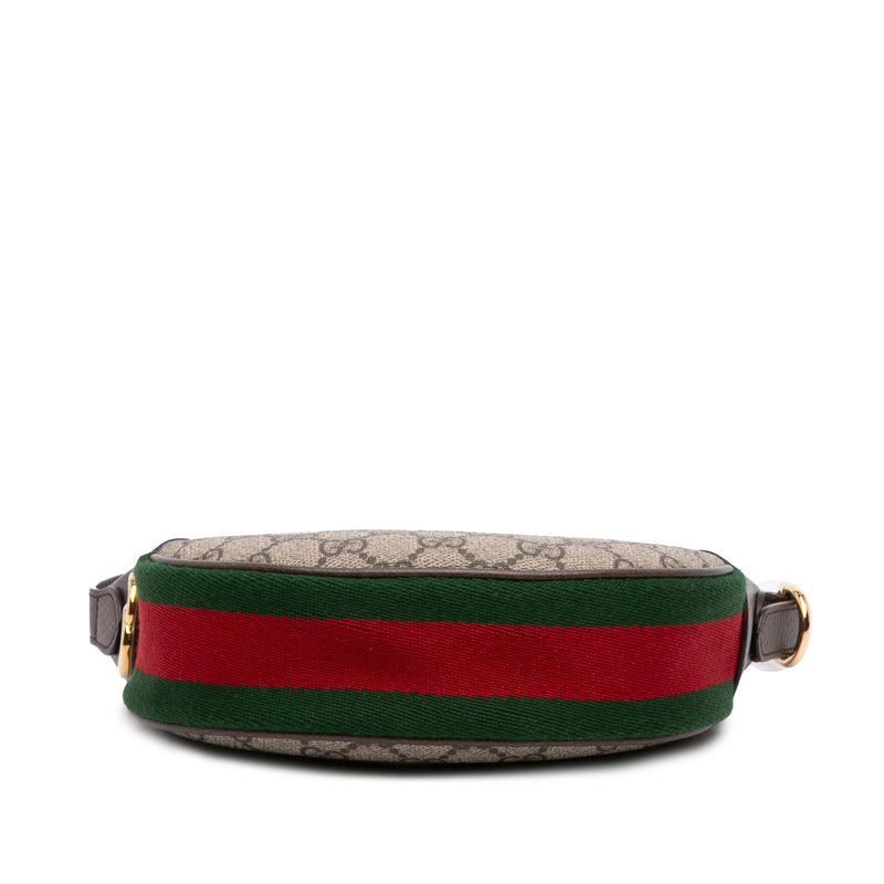 Mini GG Supreme Web Ophidia Shoulder Bag - Image 3