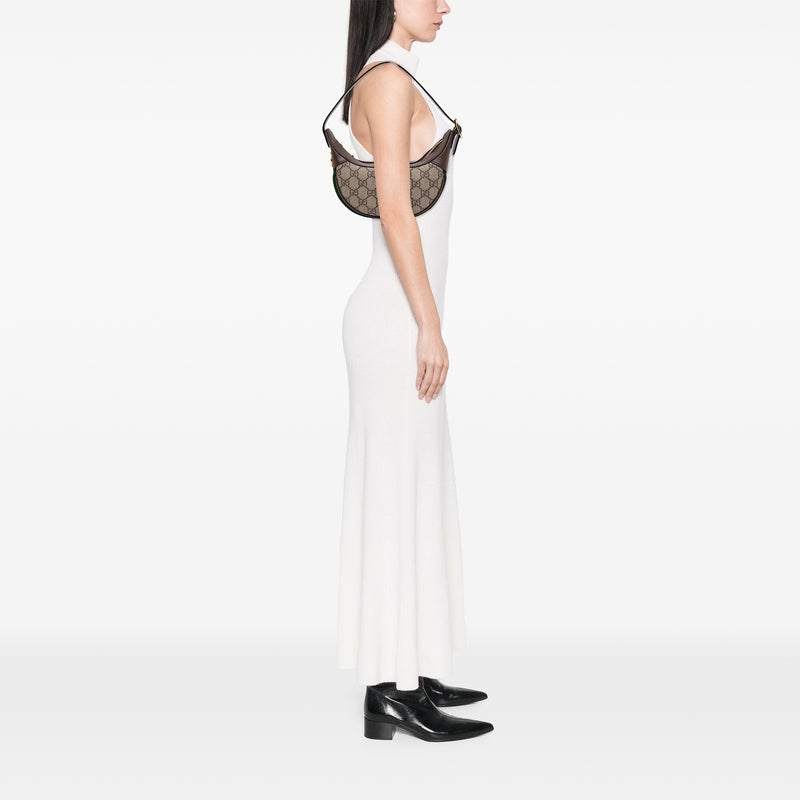 Mini GG Supreme Web Ophidia Shoulder Bag - Image 7