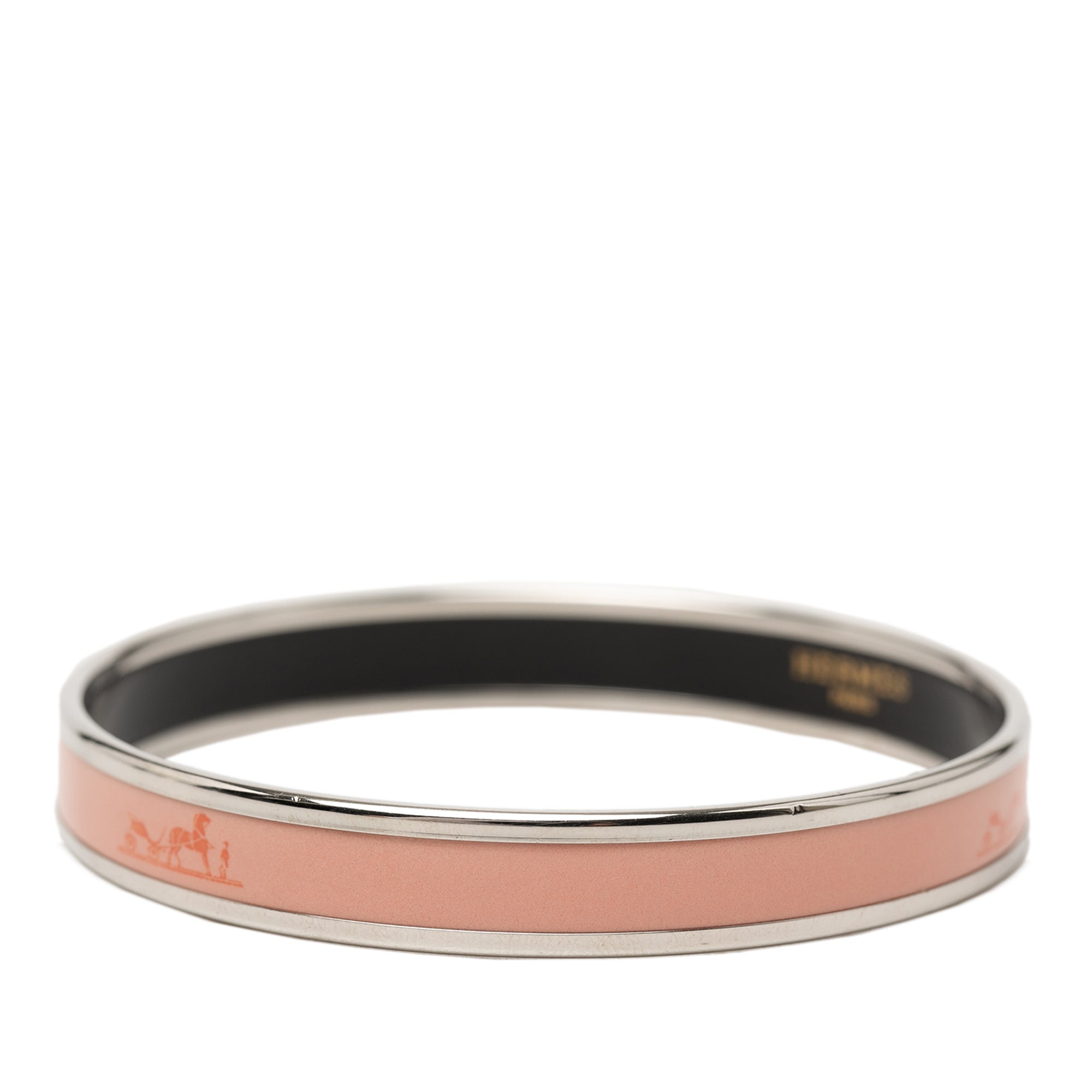 Narrow Caleche Enamel Bangle 65 - Image 2