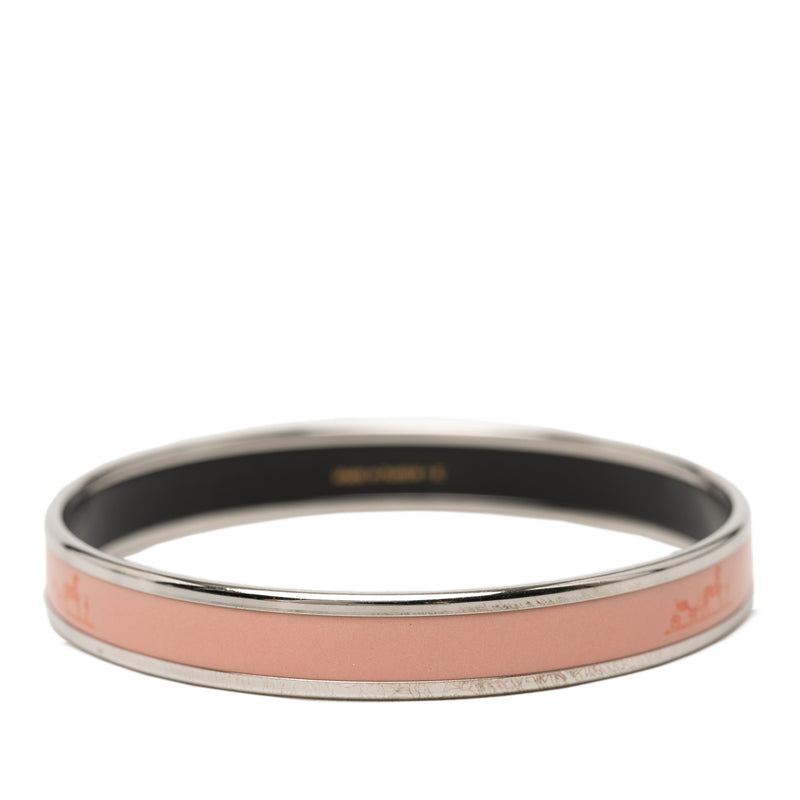 Narrow Caleche Enamel Bangle 65 - Image 3