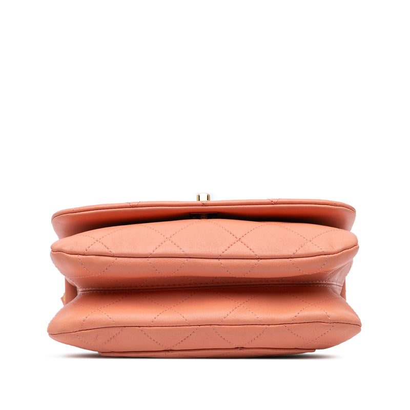 Small Lambskin Color Match Flap - Image 3