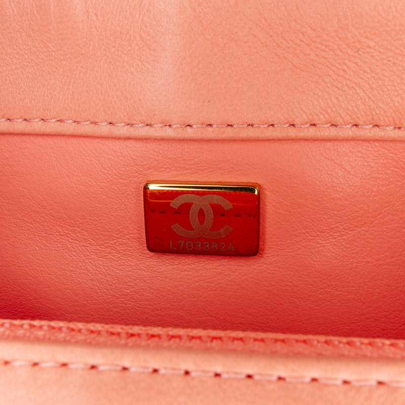 Small Lambskin Color Match Flap - Image 5
