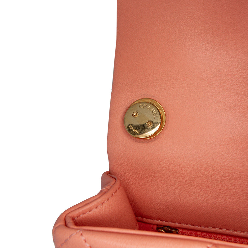 Small Lambskin Color Match Flap - Image 6