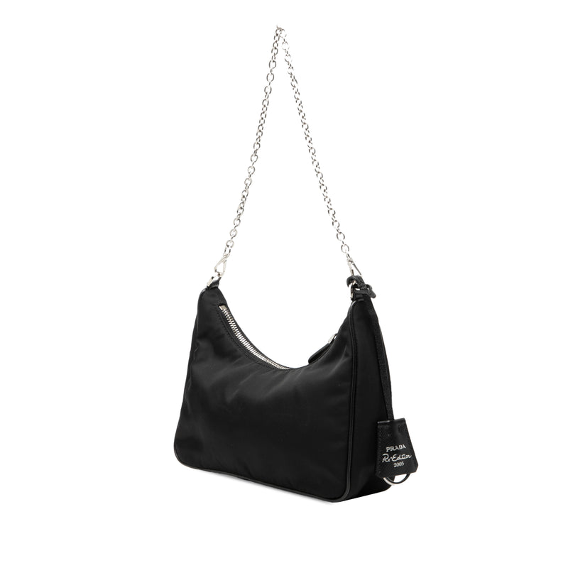 Saffiano Trimmed Re Nylon Re Edition 2005 Satchel - Image 2