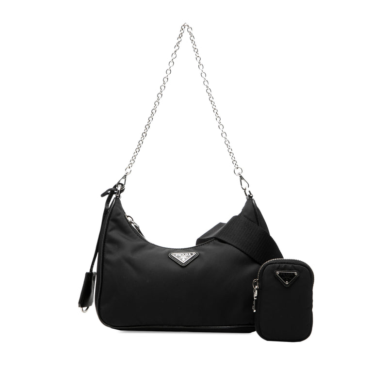 Saffiano Trimmed Re Nylon Re Edition 2005 Satchel - Image 7