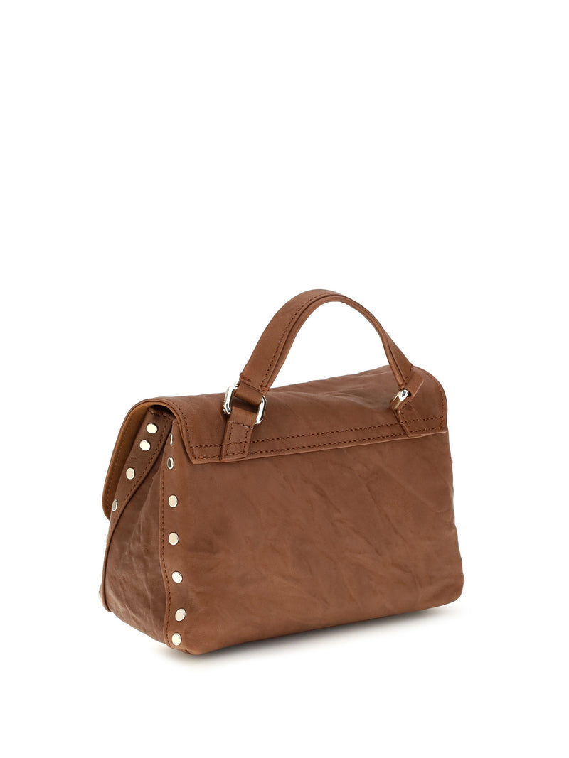 Zanellato Shoulder Bag — Brown Suede Leather