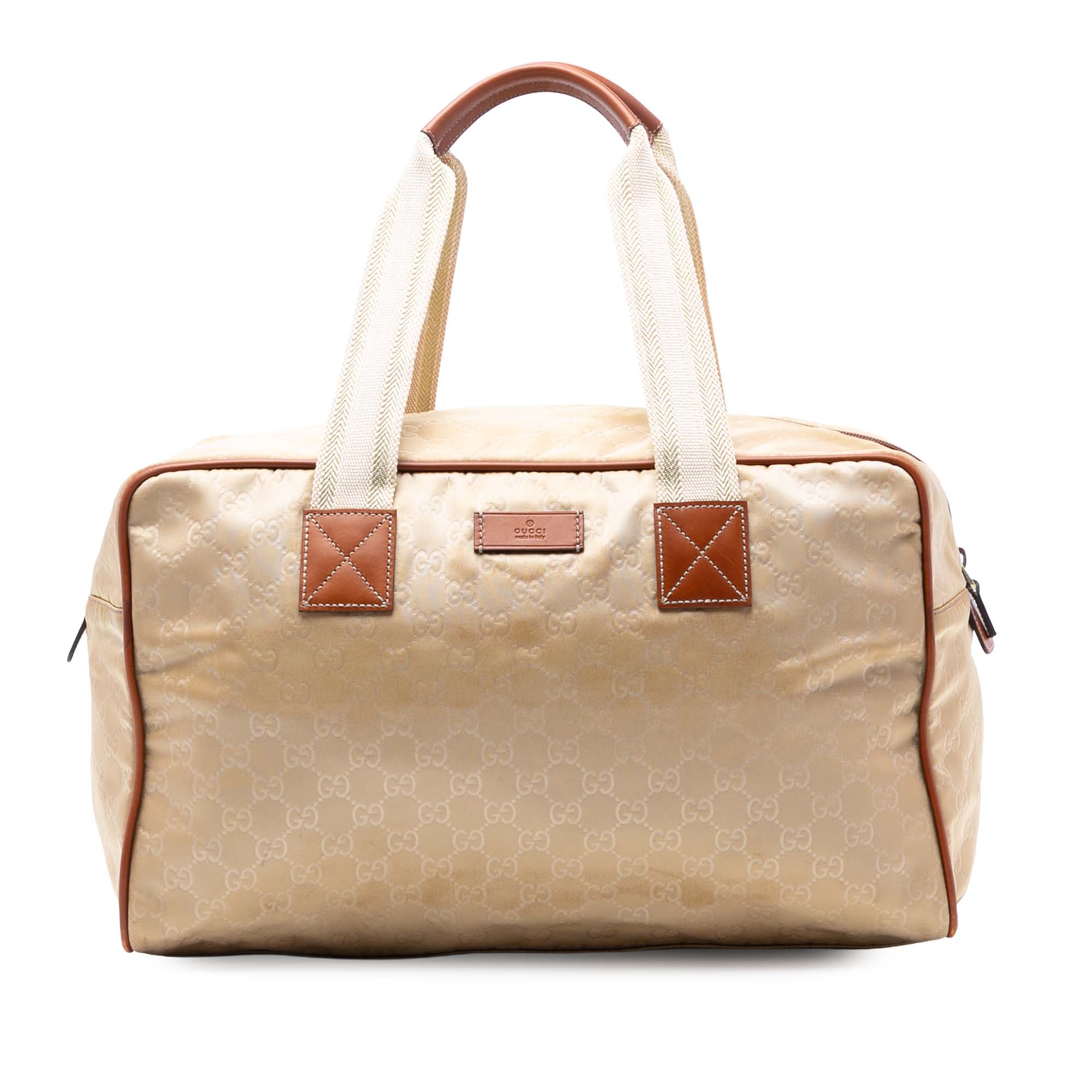 GG Nylon Web Travel Bag - Image 1