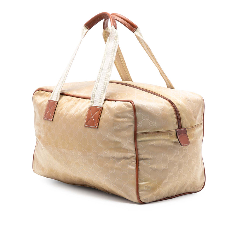 GG Nylon Web Travel Bag - Image 2