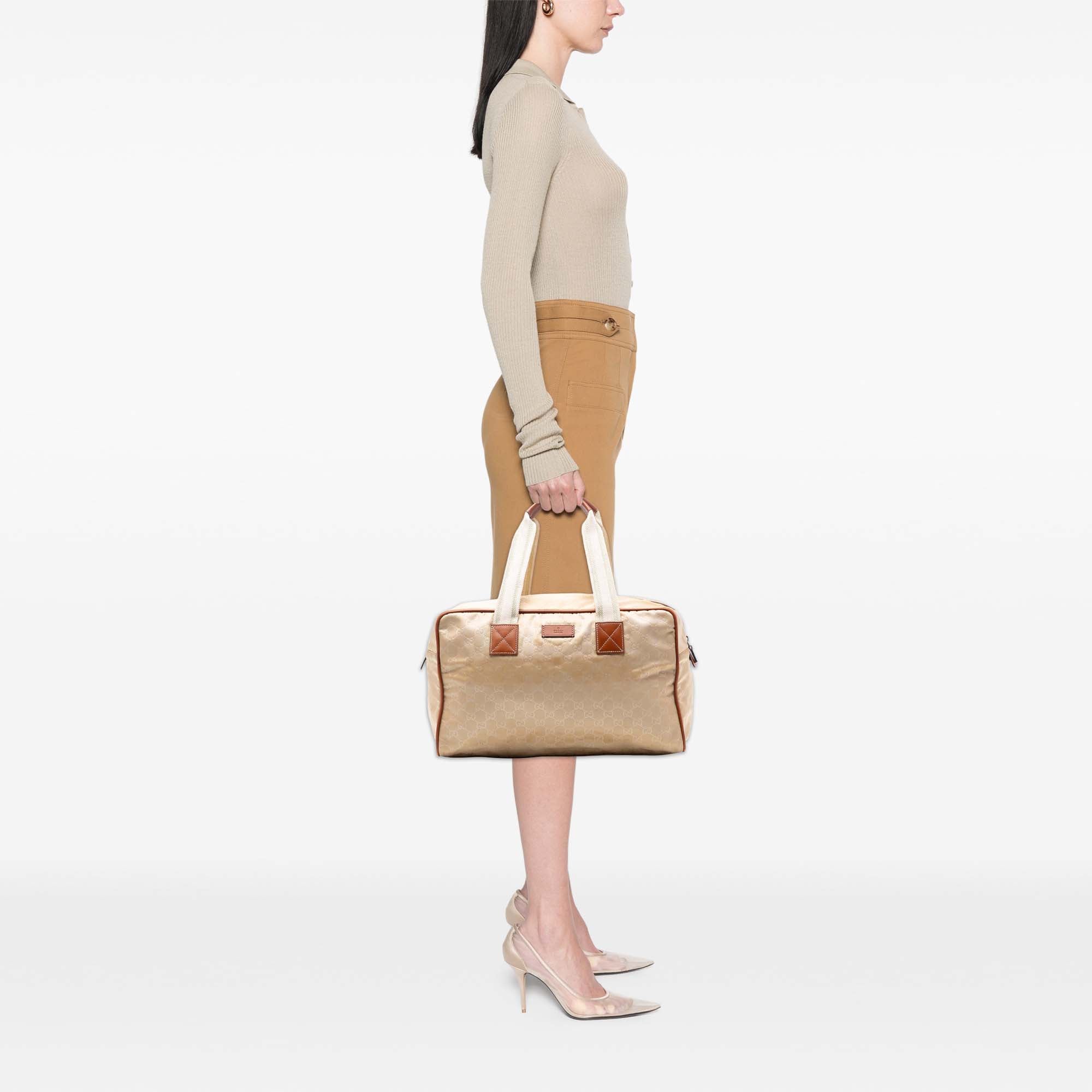 GG Nylon Web Travel Bag - Image 7