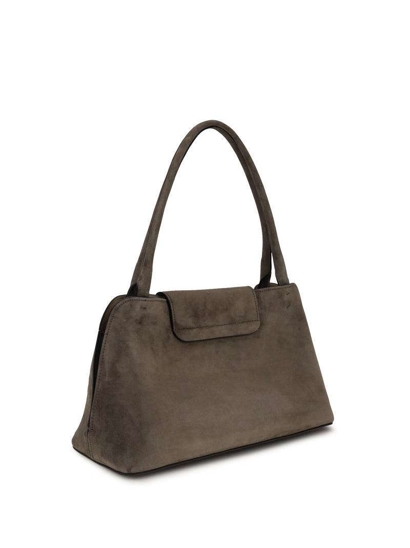 Versace Vivian Shoulder Bag — Brown Calf Leather