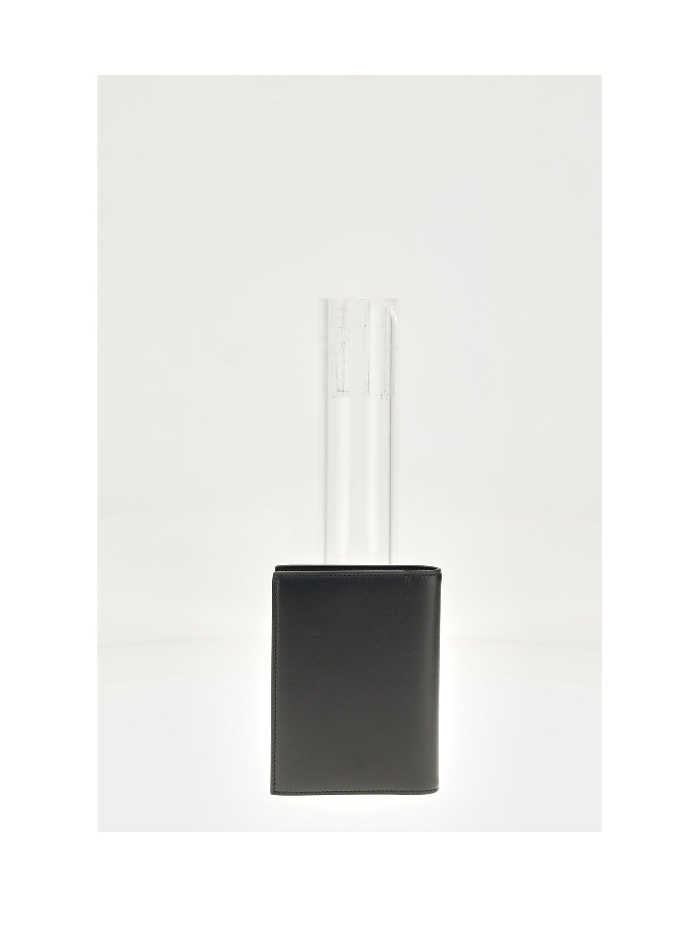 Celine Leather Passport Cover — Black Card Cases