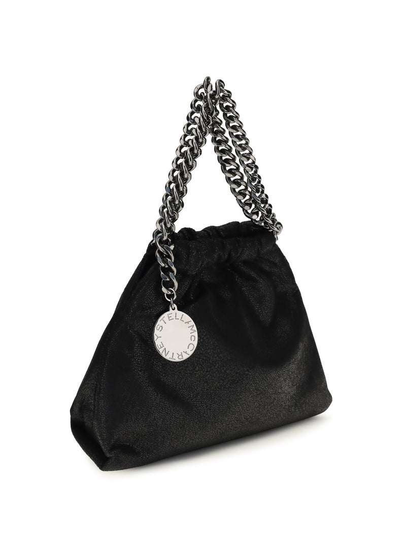 Stella Mccartney Falabella Mini Bag — Black Polyester
