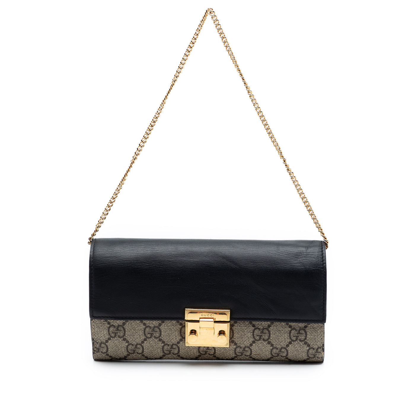 GG Supreme Padlock Wallet On Chain - Image 1