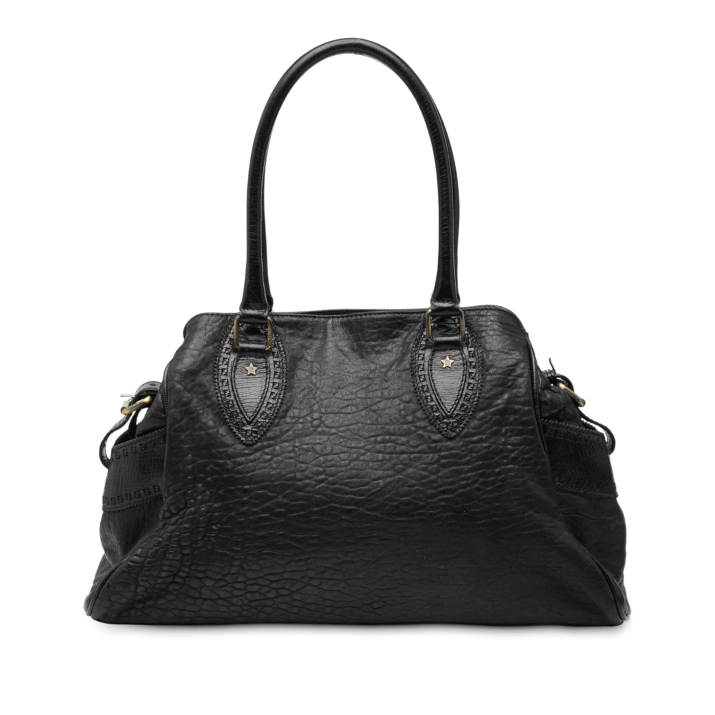 Leather Etniko Du Jour Handbag - Image 1