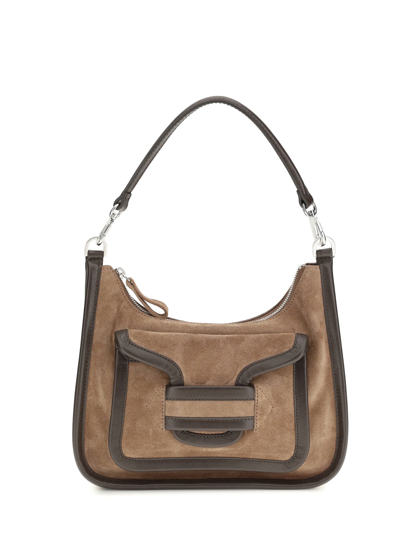 Pierre Hardy Alpha Day Miss Shoulder Bag — Brown Calf Leather Bos Taurus