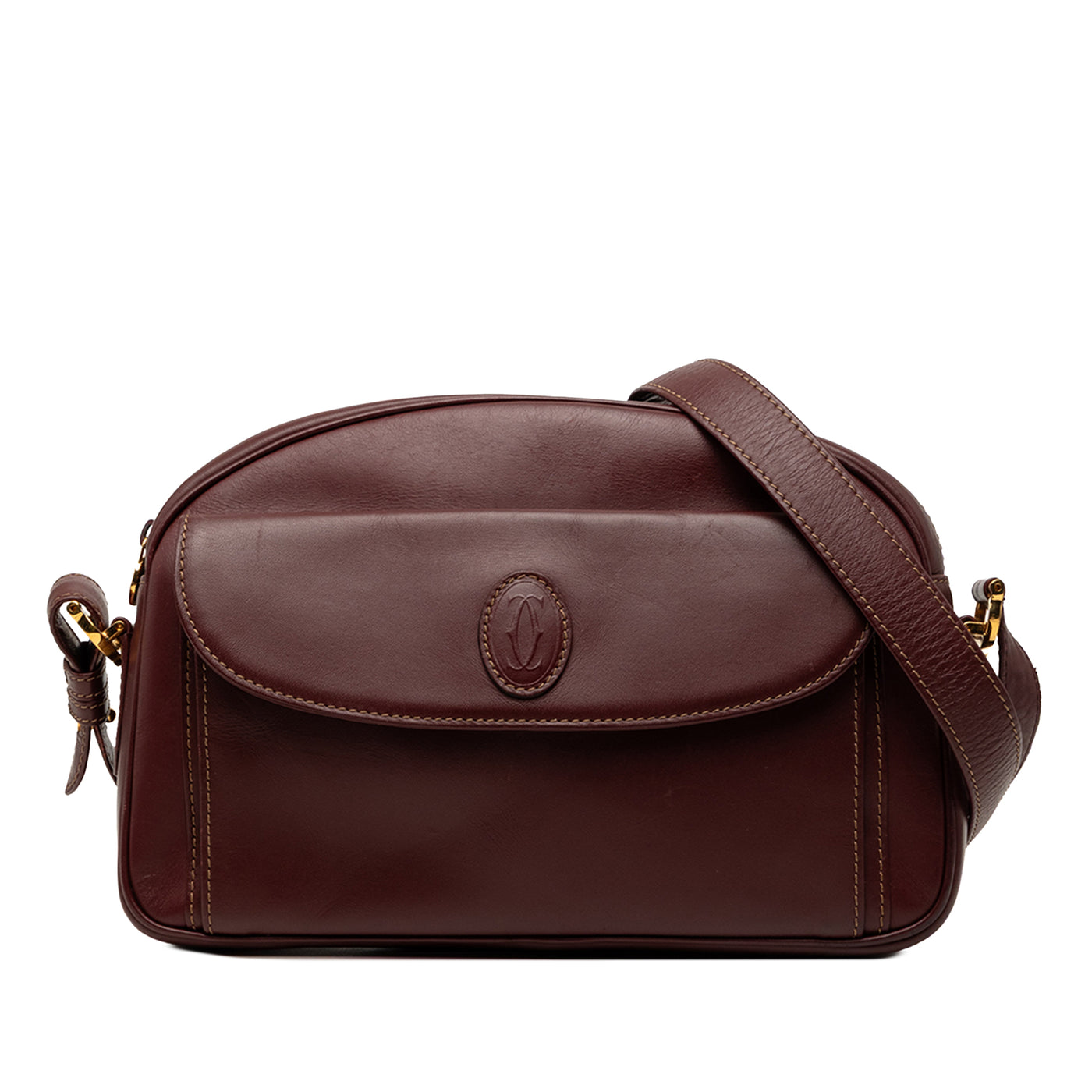 Leather Must De Cartier Crossbody - Image 1
