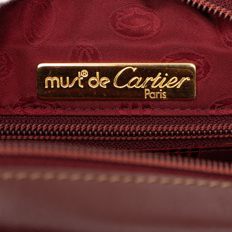 Leather Must De Cartier Crossbody - Image 5