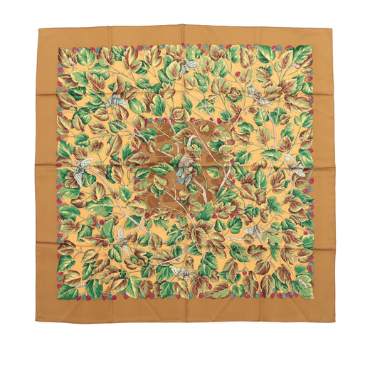 L  Arbre de Soie Silk Scarf 90 - Image 1