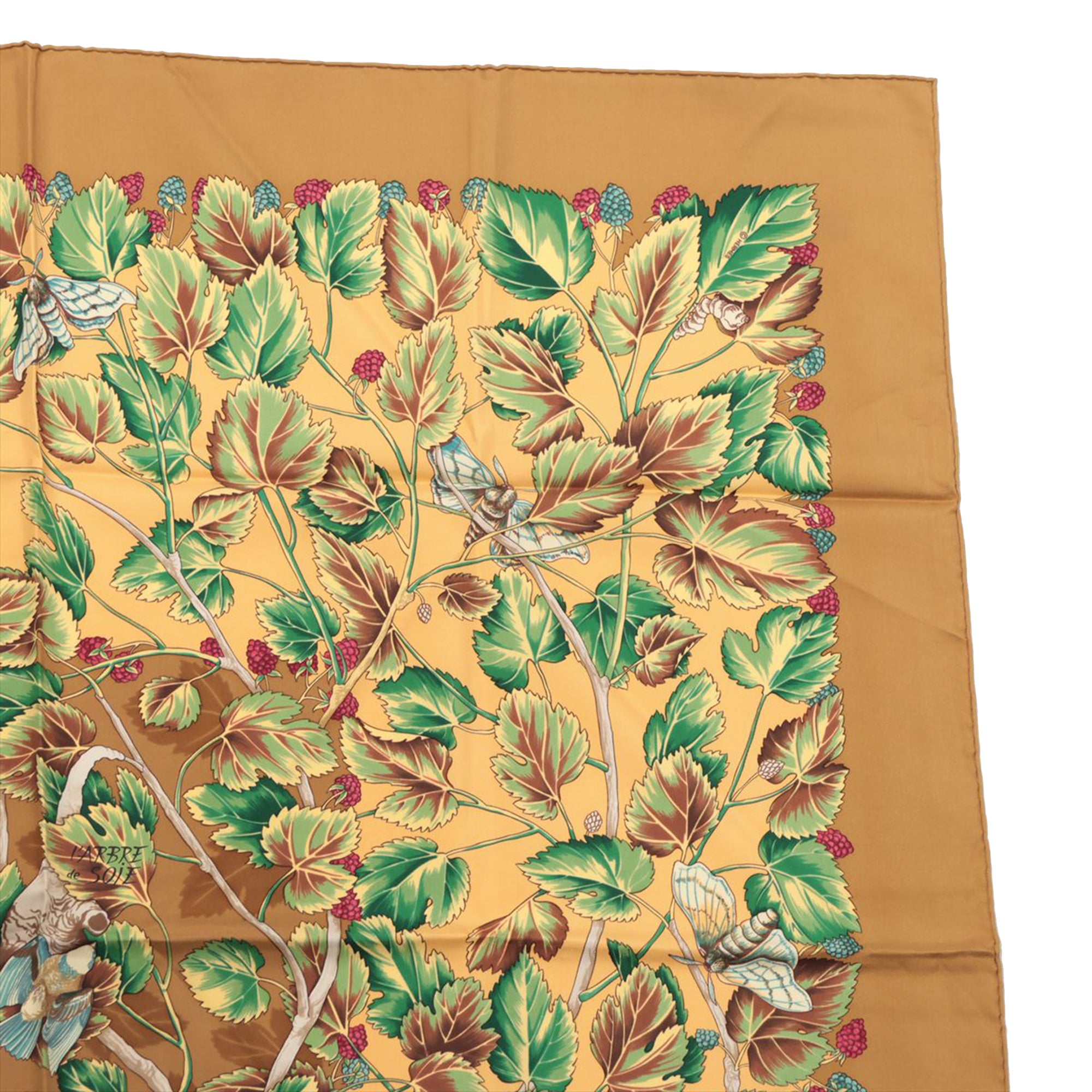L  Arbre de Soie Silk Scarf 90 - Image 3
