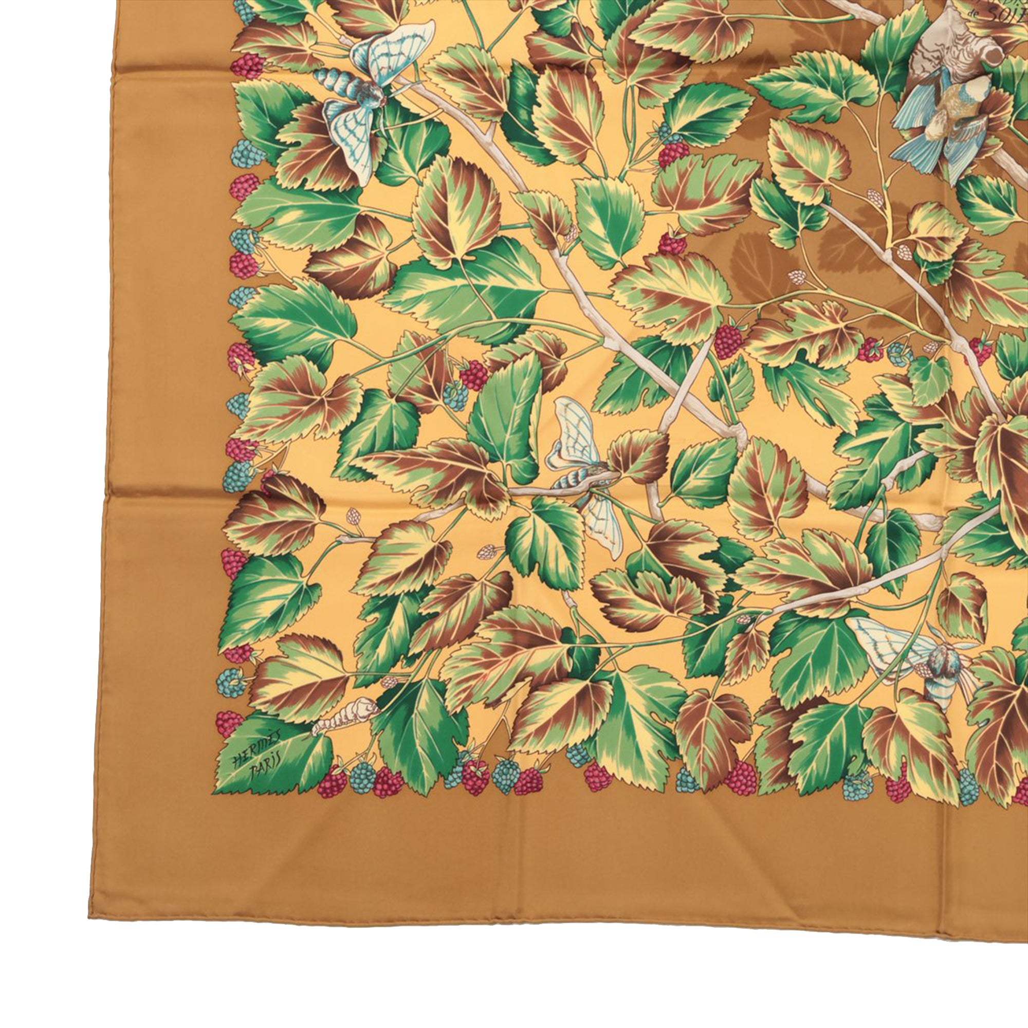 L  Arbre de Soie Silk Scarf 90 - Image 4