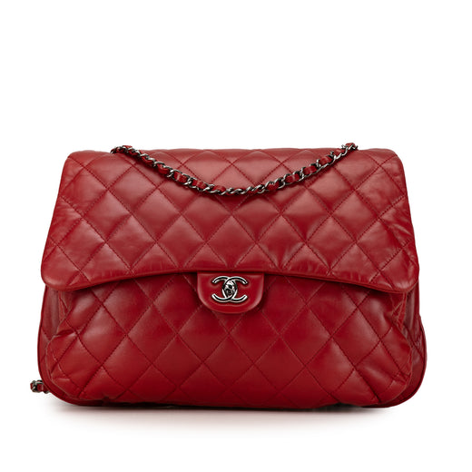 Maxi Lambskin 3 Accordion Flap - Image 1