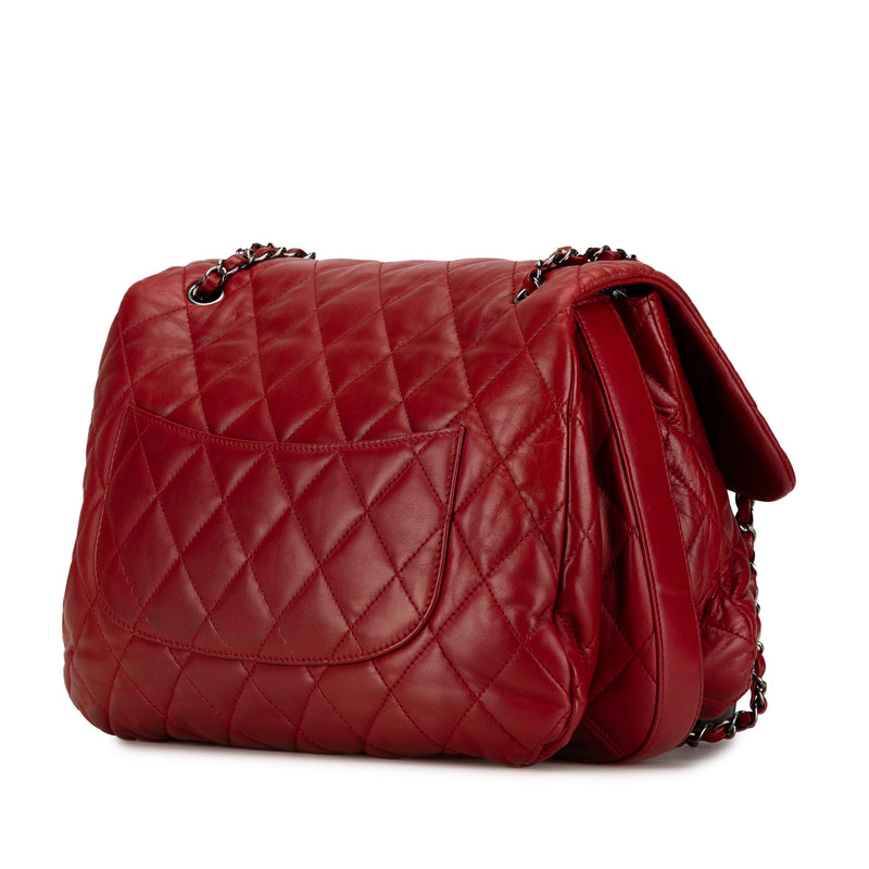 Maxi Lambskin 3 Accordion Flap - Image 2